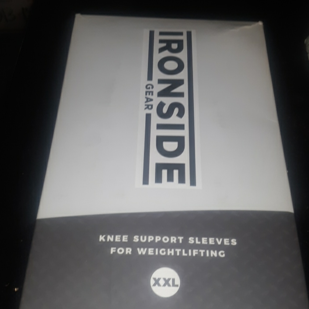 Ironside Gear weightlifting knee support sleeves